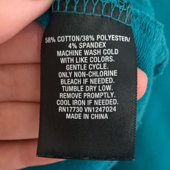 Mossimo teal top - Picture 2 of 3